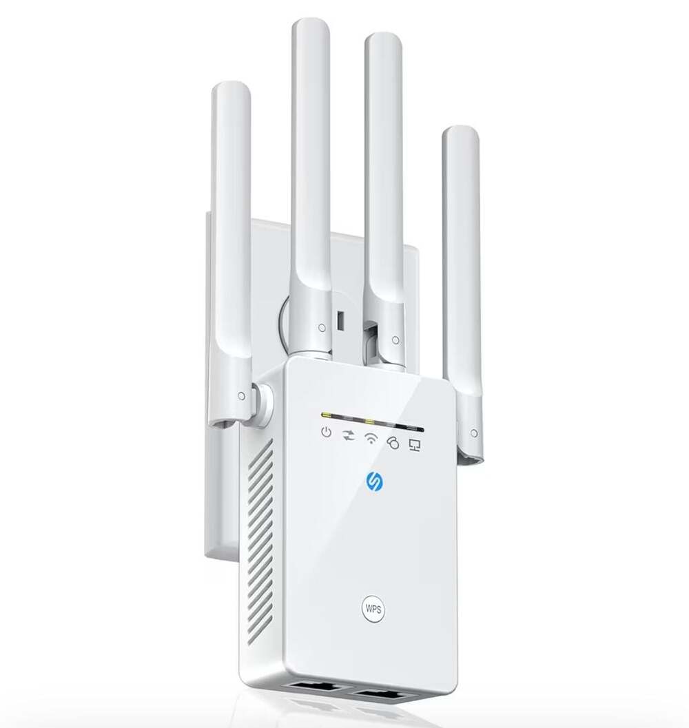 2024 WiFi Extender Signal Booster - 14,770 Sq.Ft Long Range Internet Repeater wi